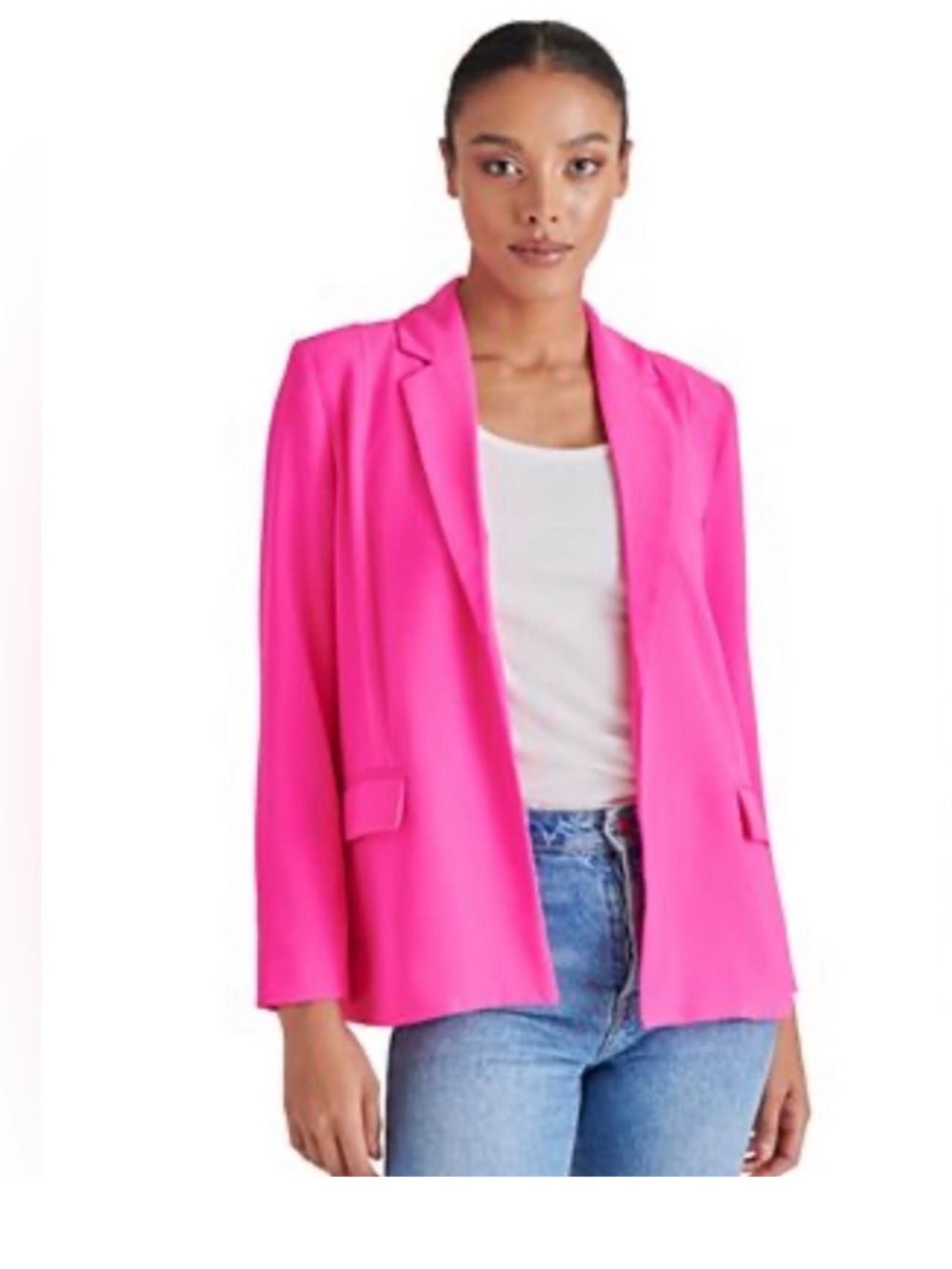 Steve Madden Bright Pink Payton Blazer
